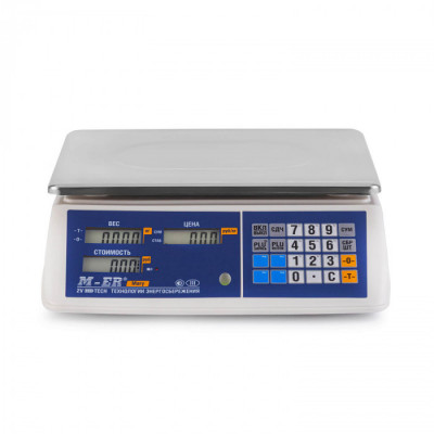Торговые настольные весы M-ER 223 AC-32.5 с поверкой -5